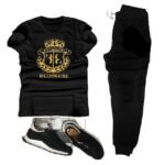 Men's Casual Hooded Tracksuit (2 Piece)