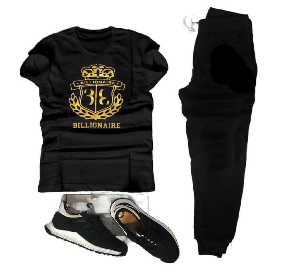 s5 Men's Casual Hooded Tracksuit (2 Piece) - Image 1