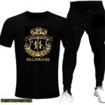 Men's Premium Printed Hooded Tracksuit (2 Pcs)