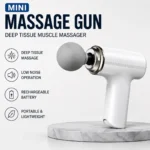 Mini Massage Gun Deep Tissue Muscle Massager | Portable Handheld Percussion Massager | Rechargeable - Image 5